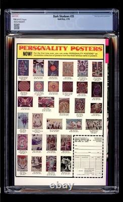 Dark Shadows #35 1976 CGC 9.4 NM White High Definition Scans