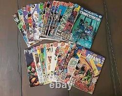 Dc Comics Huge Teen Titans Comic Book Lot