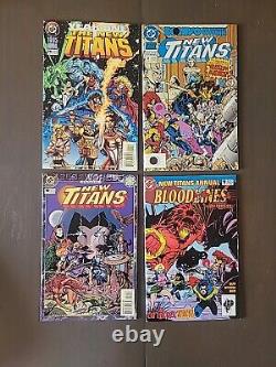 Dc Comics Huge Teen Titans Comic Book Lot