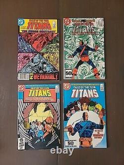 Dc Comics Huge Teen Titans Comic Book Lot