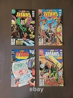 Dc Comics Huge Teen Titans Comic Book Lot