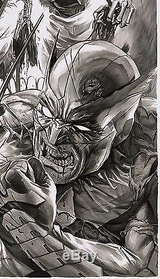 Death of Wolverine #1 Salt Lake City Con variant ORIGINAL COVER ART by Greg Horn