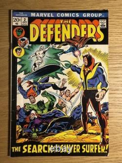 Defenders 1 2 4 5 6 7 8 9 13 LOT Marvel 1972 Keys Hulk Dr. Strange Namor