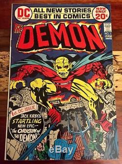 Demon # 1 VF/NM White (DC, 1972) 1st appearance of the Demon solid book