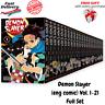 Demon Slayer Kimetsu No Yaiba Manga Volume 1-21 Set English Comic