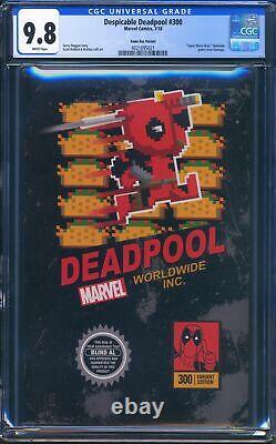 Despicable Deadpool 300 CGC 9.8 Game Box Variant Super Mario Bros. Homage