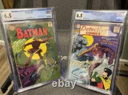Detective Comics #298 & Batman #189 First Silver Age Clayface/Scarecrow Issues