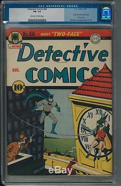 Detective Comics 66 CGC 5.5 First Two Face! RARE