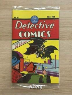 Detective Comics No. 27 Special Edition Reprint 1st Batman Facsimile Never Open