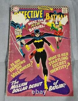 Detective comics #359 NO RESERVE 1st appearance New Batgirl Comic Book Batman