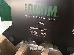 Doctor Doom Sideshow Exclusive Premium Format Figure Mint Very Low Number 73/500