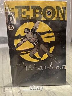 Ebon #1 Comic Book 1970 San Francisco (first Black Superhero) No Creases