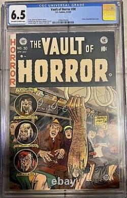 Ec comics vault of horror # 30, 1953 CGC 6.5 Classic Johnny Craig Dismemberment