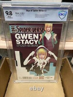Edge Of Spider-Verse #2 CBCS 9.8 1st print not CGC. 1st Appearance Of Gwen Stacy