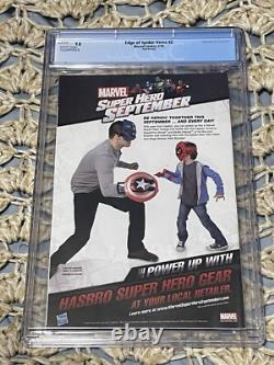 Edge of Spider-Verse #2 CGC 9.8 3rd Printing Design Variant 1st Spider-Gwen