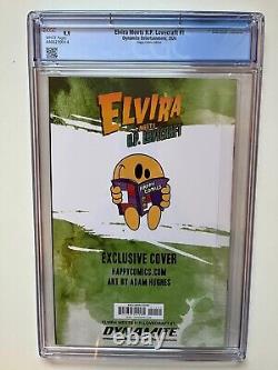 Elvira Meets H. P. Lovecraft #1 Happy Adam Hughes Virgin Variant CGC 9.9 NOT 9.8