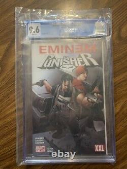 Eminem Marvel Punisher XXL Comic Book CGC Graded 9.6 White Pages Kill You