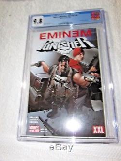 Eminem & The Punisher 9.8 XXL Limited Edition Comic Book Marvel Super Rare CGC