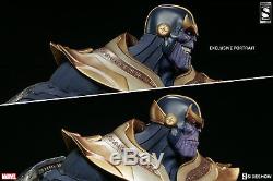 Exclusive Thanos on Throne New Sideshow Statue premium format avengers infinity