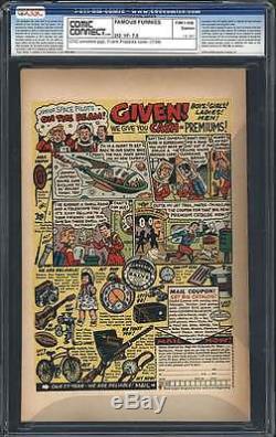 FAMOUS FUNNIES #212 CGC 7.5 OWithWH PAGES