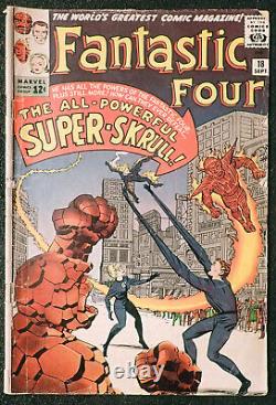 FANTASTIC FOUR #18? NICE COPY? 1st Super-Skrull 1963