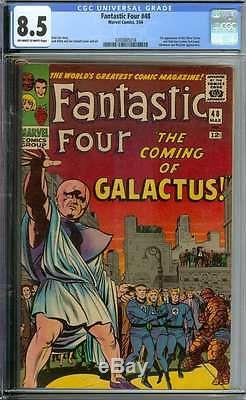 FANTASTIC FOUR #48 CGC 8.5 OWithWH PAGES