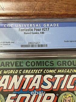 Fantastic Four #217 CGC 9.2 Dazzler Appearance Marvel Comic 1980 Joe Sinnot