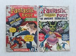 Fantastic Four #22, 24 1964 Marvel Silver Age