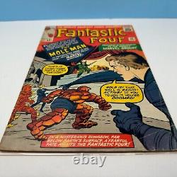 Fantastic Four 22 Mole Man Cover Marvel Comics 1964 MCU VF+