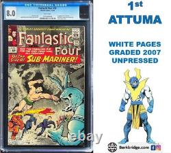 Fantastic Four 33 CGC 8.0 White 1964 Marvel Comics 1st Appearance Attuma 12/64