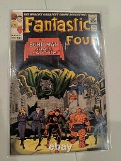 Fantastic Four #39 (1965) Grade 6.0 Daredevil Helps To Fight Doctor Doom