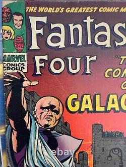 Fantastic Four #48 1966 1st appearance of Silver Surfer and Galactus White pages