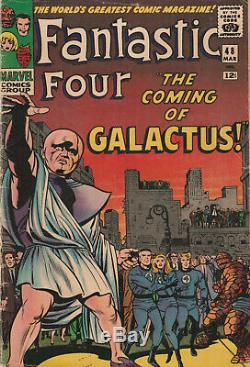 Fantastic Four #48 (1966 Marvel) 1ST APP OF SILVER SURFER & GALACTUS Kirby Art