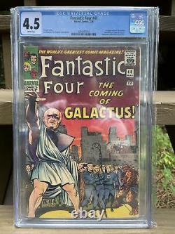 Fantastic Four #48 CGC 4.5 WHITE PAGES First Galactus Silver Surfer