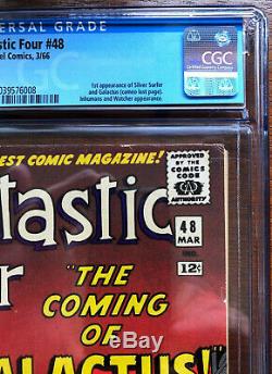 Fantastic Four # 48 CGC 6.5 JUST SLABBED, NEW CASE! Silver Surfer, Galactus