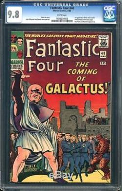 Fantastic Four #48 Cgc 9.8 White Pages 1st Silver Surfer & Galactus #1033279003