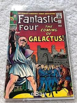 Fantastic Four #48 (first galactus) lots of photos, pretty good condition