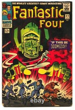 Fantastic Four #49 1966 Marvel VG comic book