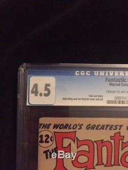 Fantastic Four 5. CGC 4.5. 1ST DR. DOOM! KEY ISSUE