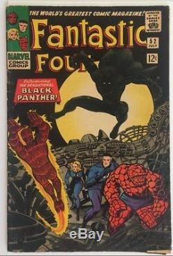 Fantastic Four #52, First Appearance of the Black Panther. No Reserve