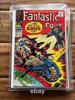Fantastic Four 61 62 63 64 65 65 G/VG to F/VF 1967 6 book Lot