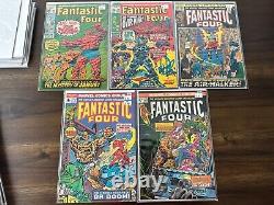 Fantastic Four Comic Book Lot Silver & Bronze Age 22 Issues Silver Surfer