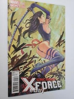 From X-Men Uncanny x-force # 5 variant Comic milo manara NM Super nice book