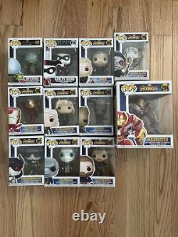 Funko Pops and Marvel/DC comic book lot