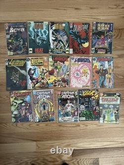 Funko Pops and Marvel/DC comic book lot