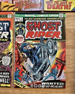 GHOST RIDER #1 (1973) VG /F + 7 Ghost Rider Issues Lot Marvel Offers