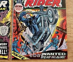 GHOST RIDER #1 (1973) VG /F + 7 Ghost Rider Issues Lot Marvel Offers
