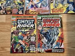 GHOST RIDER #1 (1973) VG /F + 7 Ghost Rider Issues Lot Marvel Offers