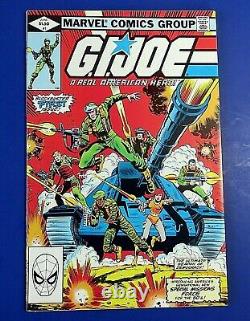 GI JOE A Real American Hero #1 COMIC BOOK 1982 MARVEL BRONZE AGE VF/NM