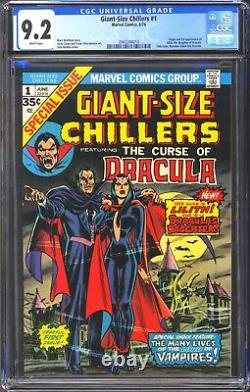 GIANT-SIZE CHILLERS #1 CGC 9.2 OWithWP NM- 1ST LILITH DRACULAS DAUGHTER